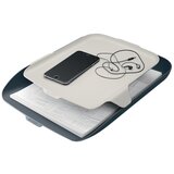 Leitz Cosy pladenj za dokumente s pladnjem za organizatorje, žametno siv | Shoptok.si