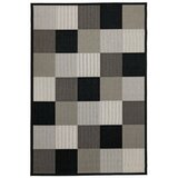 Bloks 133x195 crna/bež