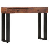 vidaXL Konzolna mizica 110x30x76 cm trden predelan les Cene