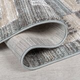 Flair Rugs Siv/bež tekač 66x300 cm Evelyn Blocks – | Shoptok.si