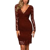 Fenzy Obleka Madily - Bordo Cene