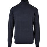 Urban Classics Knitted turtleneck in a navy design | Shoptok.si