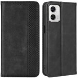 INORCO Za Motorola Moto G 5G (2023) retro PU usnjena prevleka, stojalo, denarnica, magnetna torbica za telefon proti praskam, (22036183) Cene