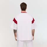 GymBeam Premium Heavyweight Varsity T-Shirt White XL | Eponuda.com