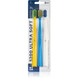 WOOM Toothbrush 5200 Ultra Soft zobne ščetke 3 kos | Shoptok.si