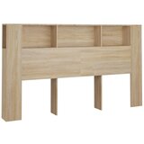 Maison Chic vzglavna omarica - nočna omarica - posteljna omarica sonoma hrast 180x18,5x104,5 cm, (21705689) Cene
