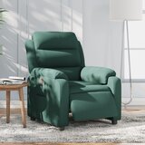 vidaXL Električni naslonjač tamnozeleni baršunasti | shoptok.hr