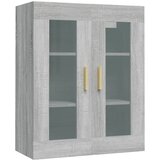 Maison Chic Viseča Stenska omarica - Zidna omarica siva sonoma 69,5x34x90 cm iu782, (22063007) Cene