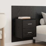  Uzglavlje s ormarićem Zidne 3 pcs Crni hrast Konstruirano drvo | Eponuda.ba