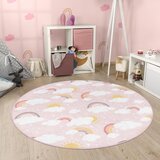 Mila Home Ružičasti periv dječji tepih ø100 cm Rainbow World – | shoptok.hr