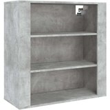  Visoka omara betonsko siva inženirski les, (20653557) | Shoptok.si