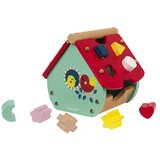 Janod drvena kućica za umetanje likova forest house | shoptok.hr