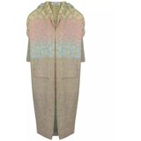 Pri Long cardigan colorful leopard sweater with wool | shoptok.hr