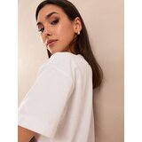 Sinsay Jednobojna pamučna majica kratkih rukava | shoptok.hr