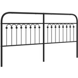 Maison Chic kovinsko posteljno vzglavje - vzglavna omarica - nočna omarica črno 180 cm, (21705290) | Shoptok.si