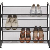 XORA regal za čevlje črna | Shoptok.si