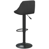  Barski stolček črn žamet, (20817424) | Shoptok.si