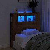 vidaXL LED uzglavlje boja hrasta artisan 100x18,5x103,5 cm drveni | shoptok.hr