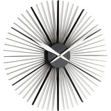 TFA Ura stenska analogna xxl daisy črna-prozorna 60.3023.01, (21635091) | Shoptok.si