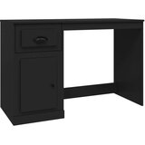  Radni stol s ladicom crni 115 x 50 x 75 cm konstruirano drvo | shoptok.hr