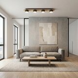  plafonsko svetlo diaz 4xGX53/12W/230V crna/smeđa | Eponuda.com