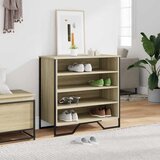 Ormarić za cipele boja hrasta 80x38x78 cm konstruirano drvo | shoptok.hr