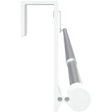  Karniše 2 kom bijelo-srebrne 60-105 cm aluminijske | shoptok.hr