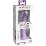 DILLIO Curious Five - silikonski dildo (15cm) - ljubičast | shoptok.hr