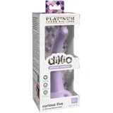 DILLIO Curious Five - silikonski dildo (15cm) - ljubičast
