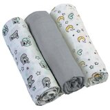 BabyOno Tetra pelene Muslin sive | shoptok.hr