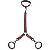 Fifty Shades of Grey BDSM Set Sweet Anticipation Suspender, Crno-crveni Cene
