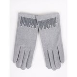 Yoclub Woman's Gloves RES-0088K-285C Cene