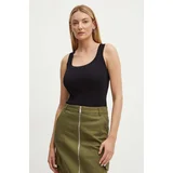 Max Mara Leisure Top ženski, črna barva, 2426366017600