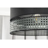  Duolla - Visilica na sajli DOUBLE RATTAN 1xE27/15W/230V prečnik 40 cm crna | Eponuda.com