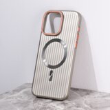  Torbica Magsafe Stripe za iPhone 15 Pro Max 6.7 siva Cene