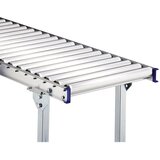 Gura Lahka valjčna proga, aluminijast okvir z aluminijastimi valji, širina proge 600 mm, krivina 90°, notranji polmer 800 mm, osni razmak 100 mm | Shoptok.si