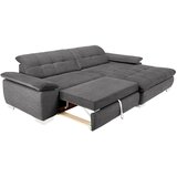 CARRYHOME KOTNA SEDEŽNA GARNITURA, mikrovlakna temno siva | Shoptok.si