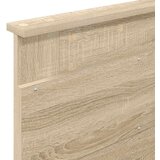 vidaXL Konstrukcija postelje Sonoma hrast 75 x 190 cm Konstruiran les | Shoptok.si