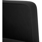  Dvosjed crni 111 cm baršun | shoptok.hr