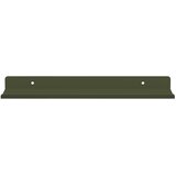  Lebdeća polica 4 pcs Maslinasto zelena 30 x 9 x 2,5 cm Čelik | shoptok.hr