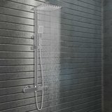  Set za tuširanje s dvije glave i termostatom nehrđajući čelik | shoptok.hr