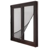 INF Črno senčilo iz steklenih vlaken s črnim okvirjem (prilagodljivo) L, (21540734) | Shoptok.si