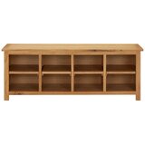  Stalak za cipele 114 x 37 x 45 cm od masivne hrastovine | shoptok.hr