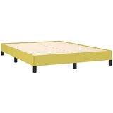  Posteljni okvir brez vzmetnice zelen 140x200 cm tkanina | Shoptok.si