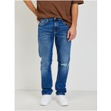 Calvin Klein Blue Men's Slim Fit Jeans Jeans - Men Cene