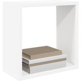  Kockaste zidne police 4 kom bijele 30 x 15 x 30 cm | shoptok.hr