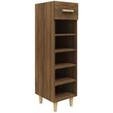 Maison Chic Omarica za obutev - Kopa za čevlje rjav hrast 30x35x105 cm konstruiran les, (21777542) | Shoptok.si