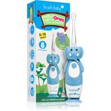 Brush Baby WildOnes WildOne električna četkica za zube + 2 zamjenske glave za djecu Elephant 1 kom | shoptok.hr