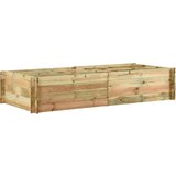  Povišena gredica za povrće impregnirana borovina 197x100x40 cm | shoptok.hr
