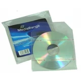 Mediarange samolepilni prozorni PVC ovitki z zavihkom za CD/DVD/Blu Ray, 50 kom